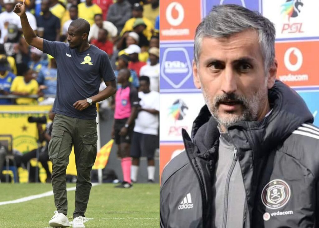 Jose Riveiro and Rulani Mokwena
